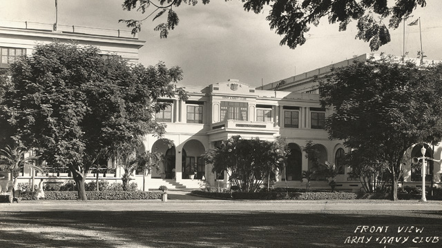 The Former Army Navy Club Is Now The Rizal Park Hotel