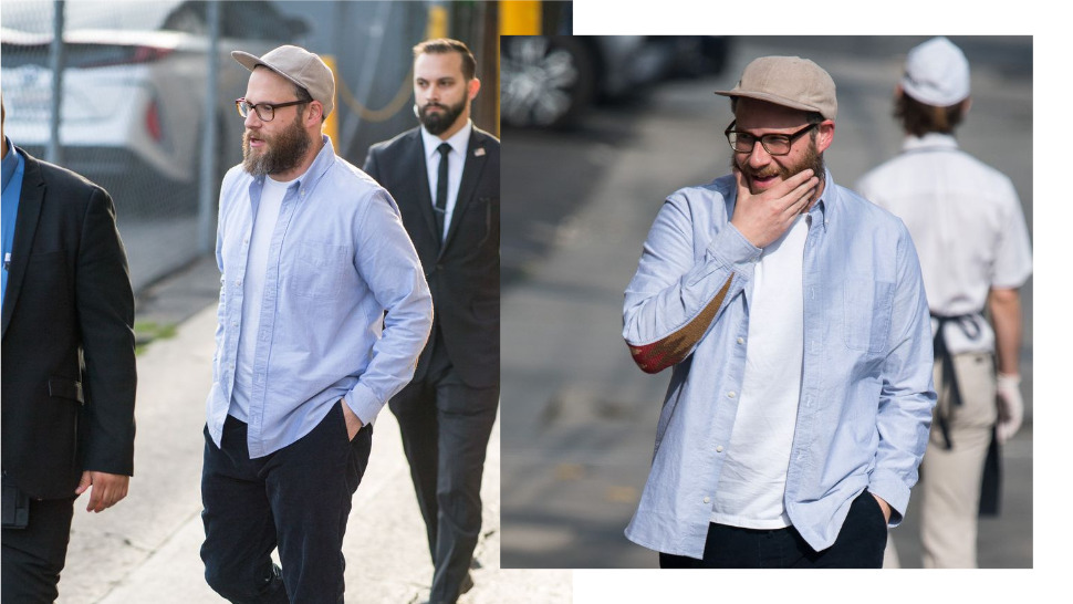 Seth Rogen Knows How Stockier Guys Should Dress