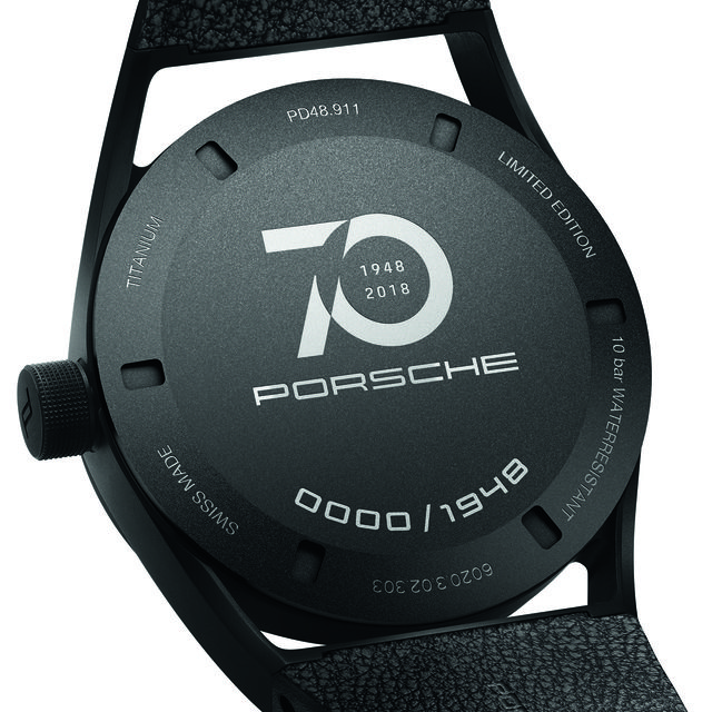 Porsche Designs New Limited Edition Watch Pays Homage To 70 Years Of