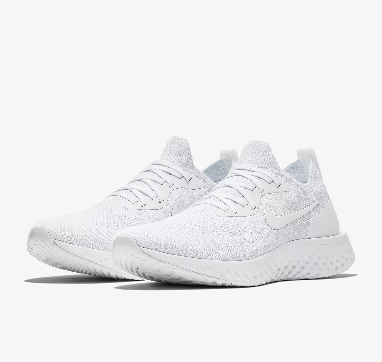 The All-White Nike Epic React is Impractical, But Irresistible