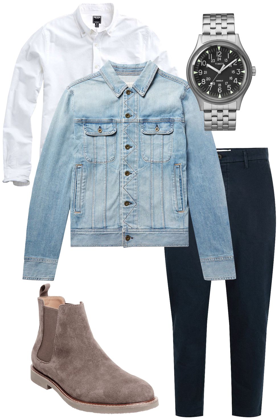 How to Wear a Jean Jacket for Men