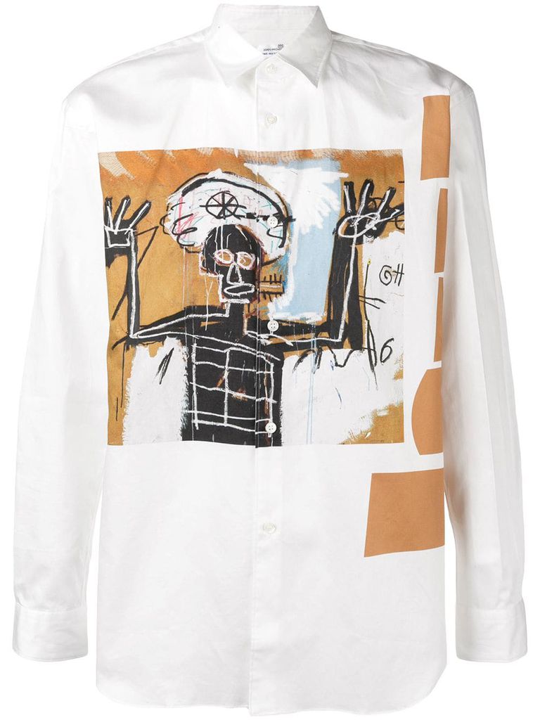 comme des garcons shirt basquiat