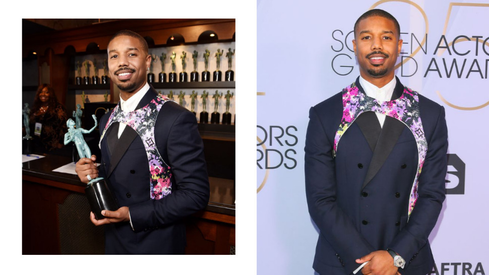 Michael B. Jordan Wore a Harness on the Red Carpet?