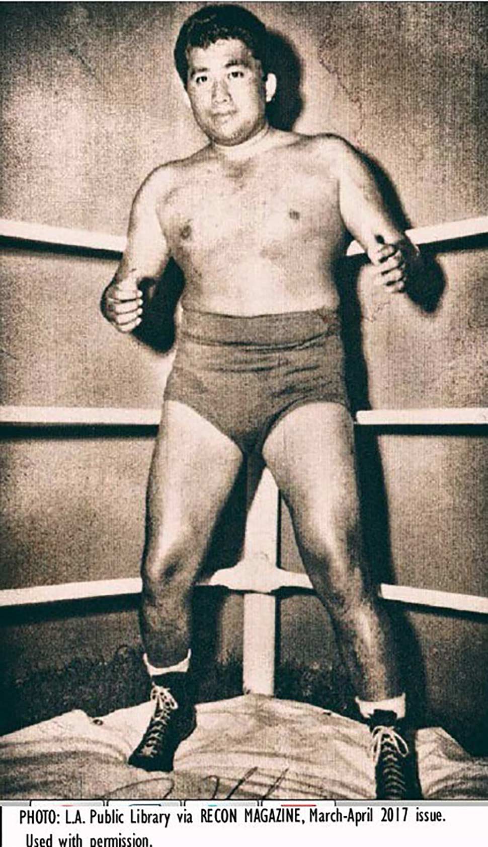 George Rey Urbano, the First Filipino on the International Wrestling Stage