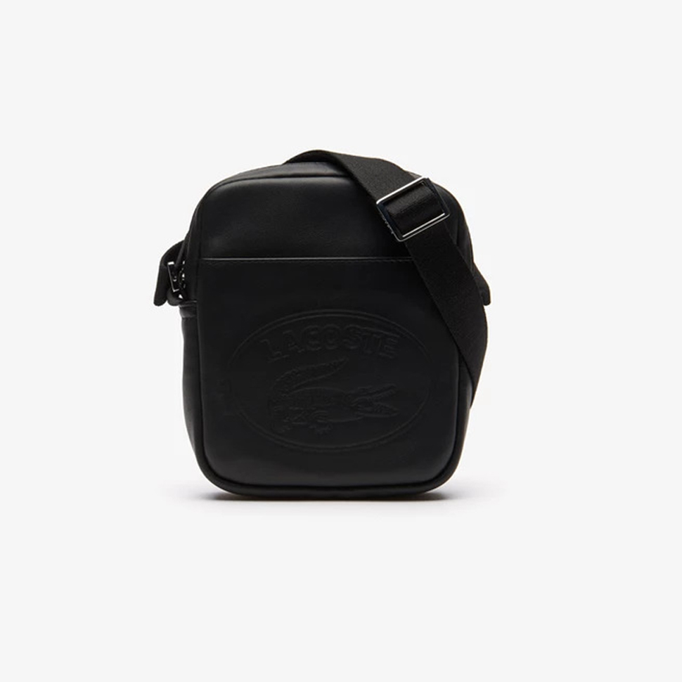 Lacoste L.12.12 Casual Embossed Vertical Camera Bag