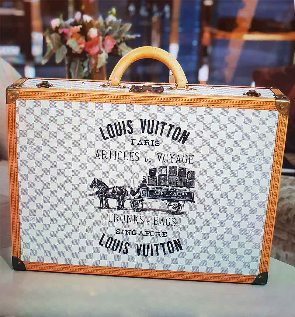 hand painted painted louis vuitton bag