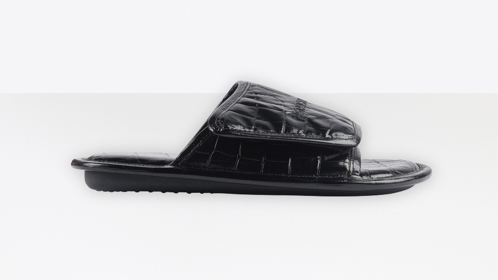 Balenciaga Made A Pair of Lolo-Esque Croc Slides