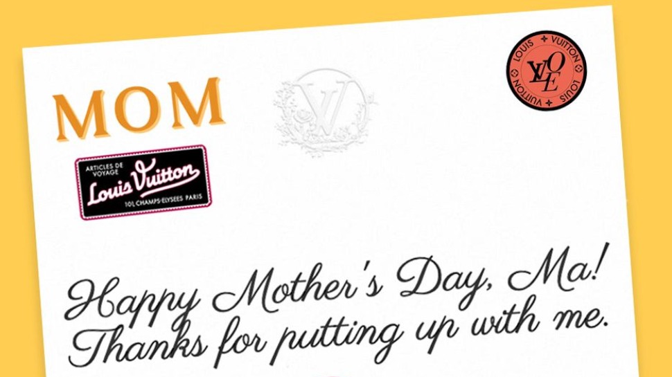 Louis Vuitton Mother's Day E-Card