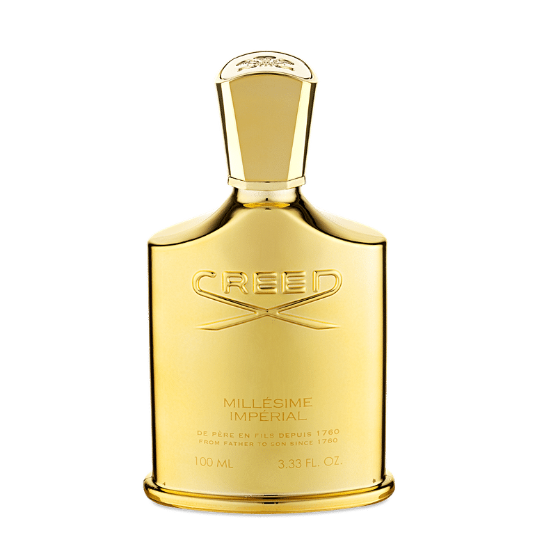 creed perfume gold bottle