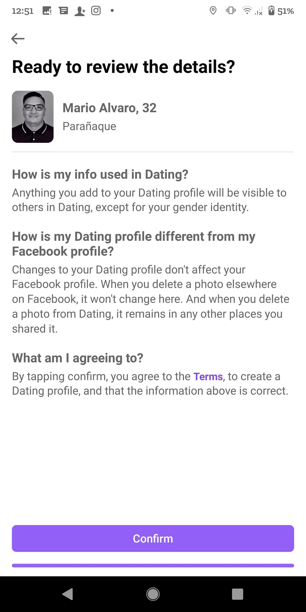Facebook dating apps liste