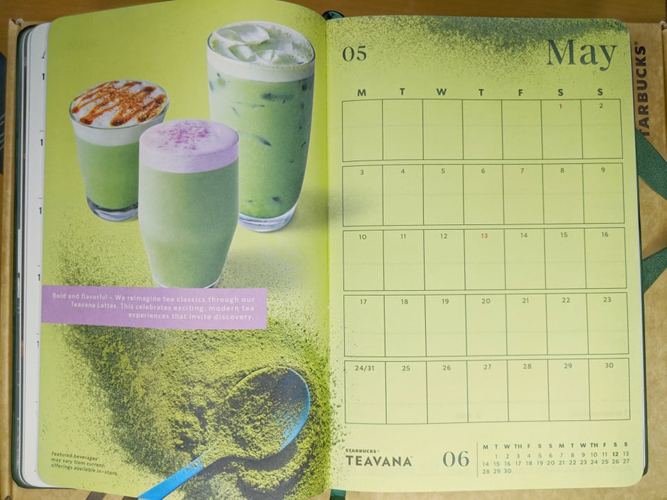 Here S A First Look At What S Inside The 2021 Starbucks Planner