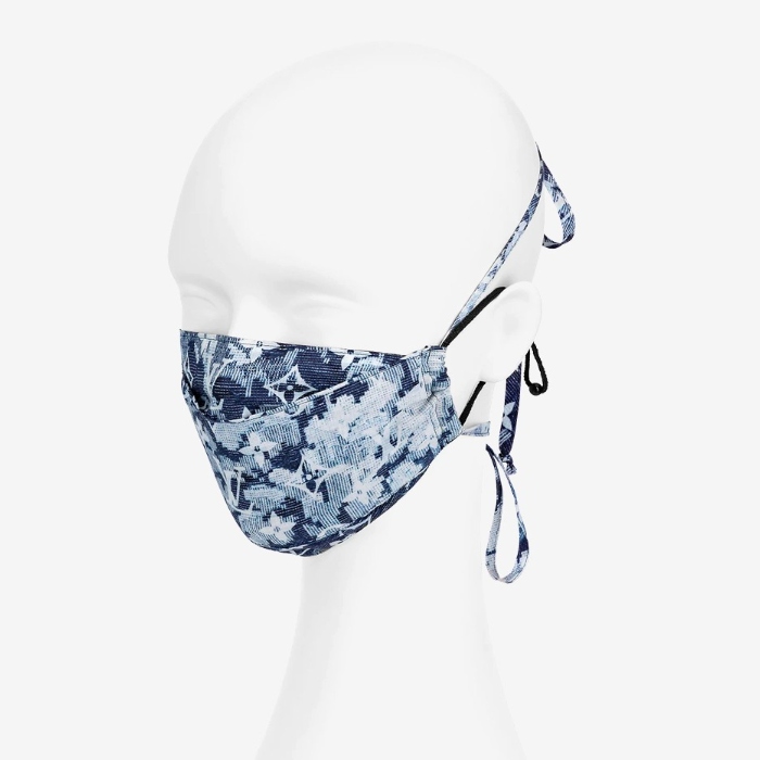 Louis Vuitton MONOGRAM Lv Collage Mask Cover And Bandana Set (MP3127,  MP3127)