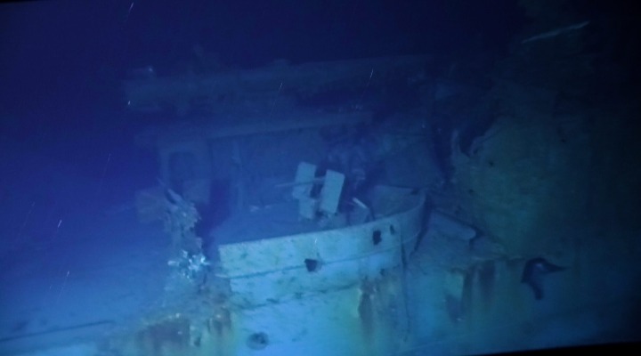 USS Johnston Shipwreck Filmed Off the Coast of Samar