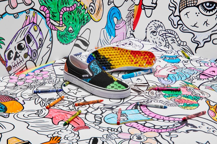 Vans x Crayola Pricing and Where to Buy