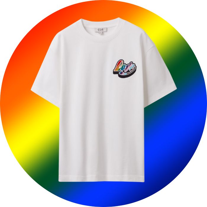 Love for all: COS celebrates Pride with limited edition t-shirt