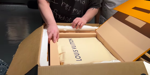 Louis Vuitton x Nike Air Force 1 Limited Collaboration: Unboxing/Reveal 