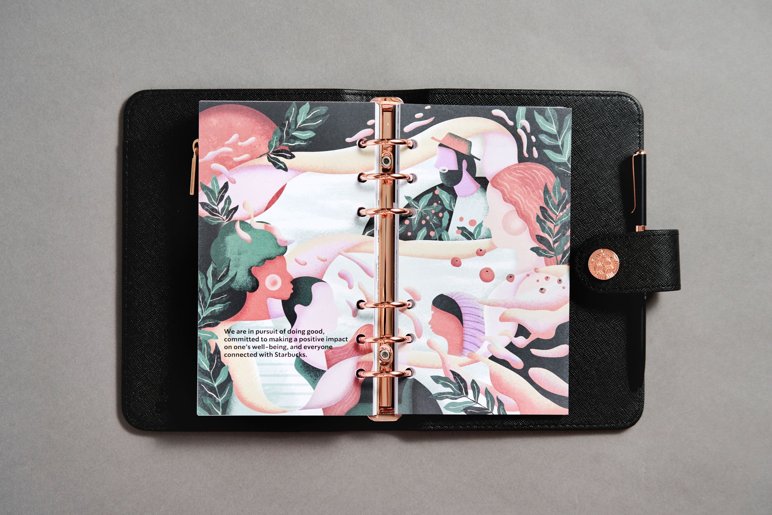 Carpe Diem Personal Planner - Blush