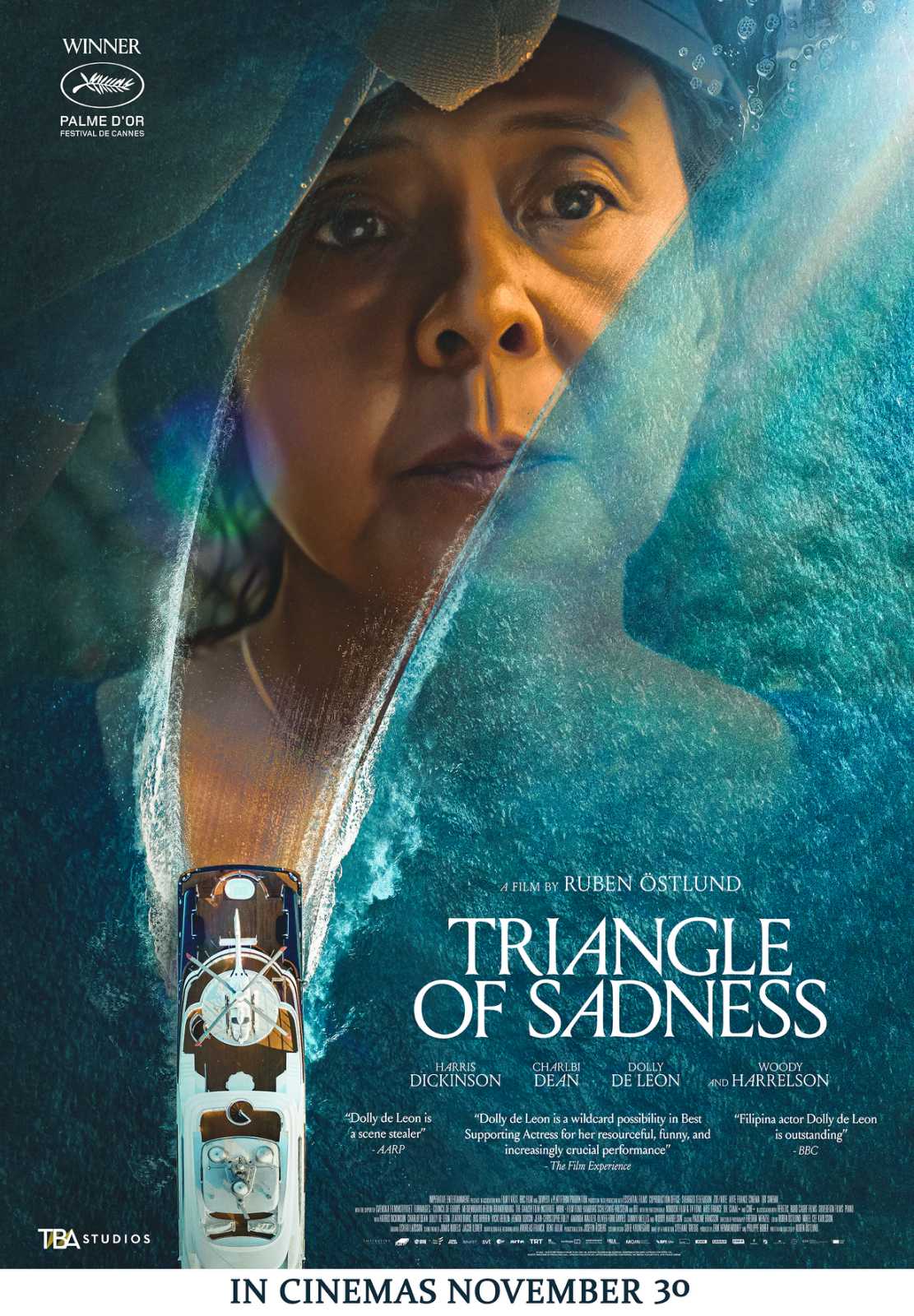 Triangle of Sadness Is Now Showing in 49 Cinemas Nationwide