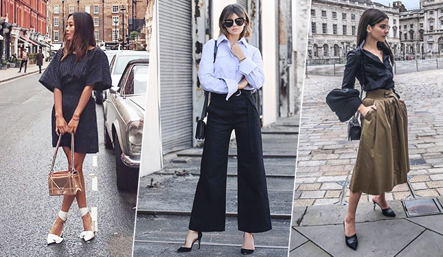 Culottes best sale office attire