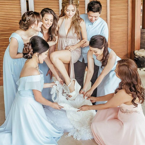 LOOK: Celebrities who wore Christian Louboutin shoes on their wedding day -  The Filipino Times