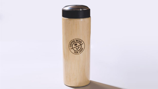 Coffee Bean & Tea Leaf's Bamboo Tumbler Will Inspire You To Go Zero-Waste