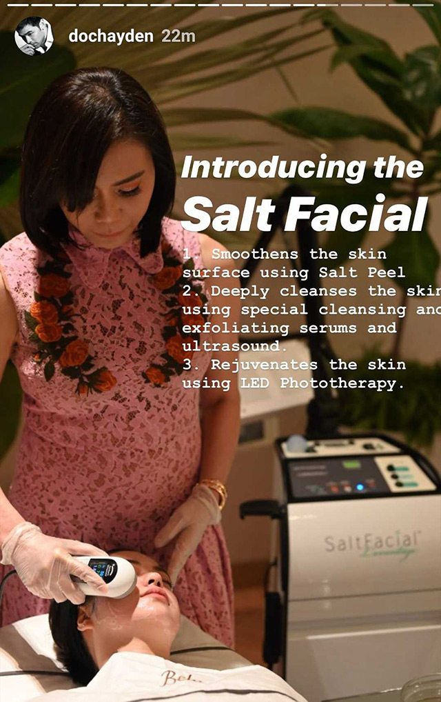 Salt Facial By Belo At Belo Suite, ABSCBN Ball 2019