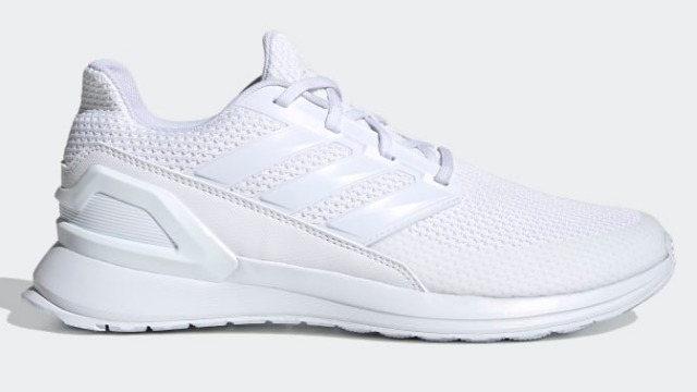 adidas all white running shoes