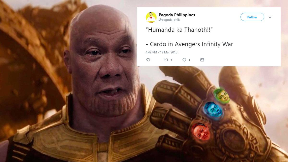 The Best And Funniest Pinoy Avengers Infinity War Memes FHM Ph
