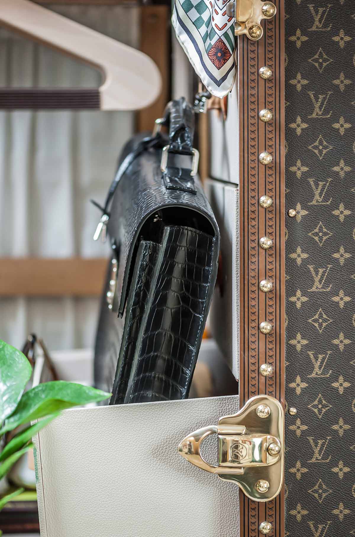 Louis Vuitton Greenbelt now carries exotic leathers
