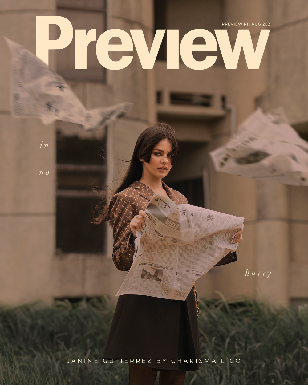 Preview August 2021 Cover Janine Gutierrez