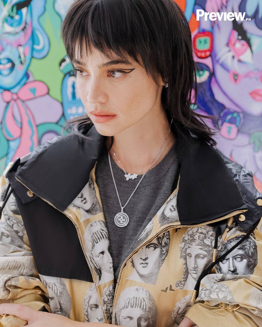 Anne Curtis Fans - #AnneCurtis is definitely one of a kind. Decked out in # LouisVuitton's latest collection, the iconic multi-hyphenate is as  captivating as ever. From taking on another stage in her