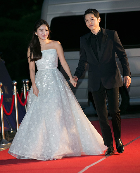 song hye kyo red carpet