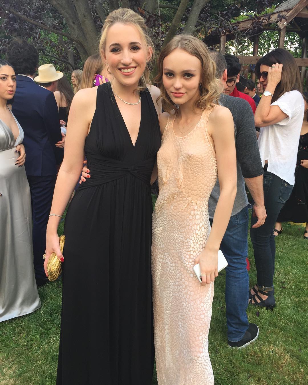 Lily Rose Depp Went Braless At Prom 2087