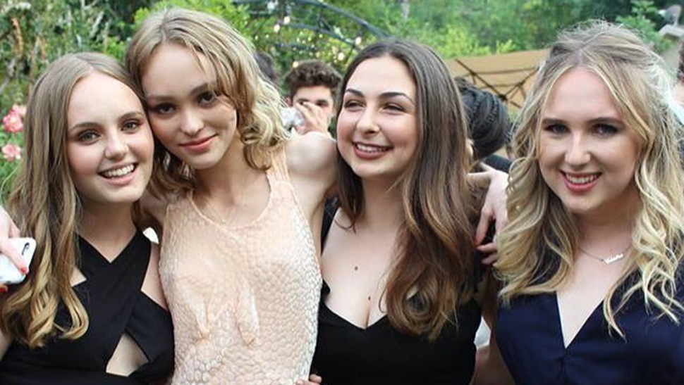Lily-rose Depp Went Braless At Prom