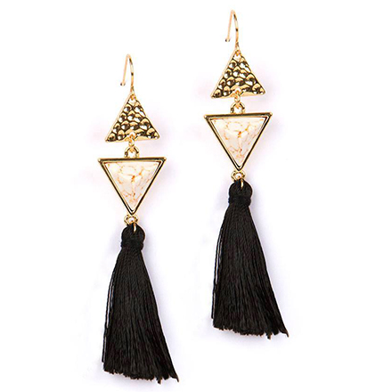 12 Pairs of Tassel Earrings to Complement Your Shoulder-Baring Tops