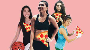 Uaap's Hottest Female Athletes Reveal Their Cheat Day Faves