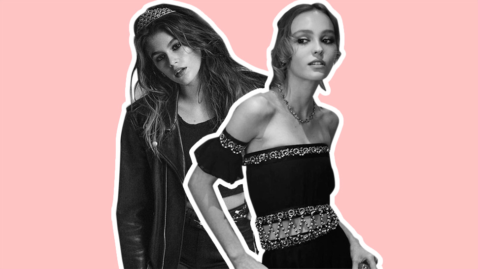 It Girls On The Rise: Lily-rose Depp And Kaia Gerber