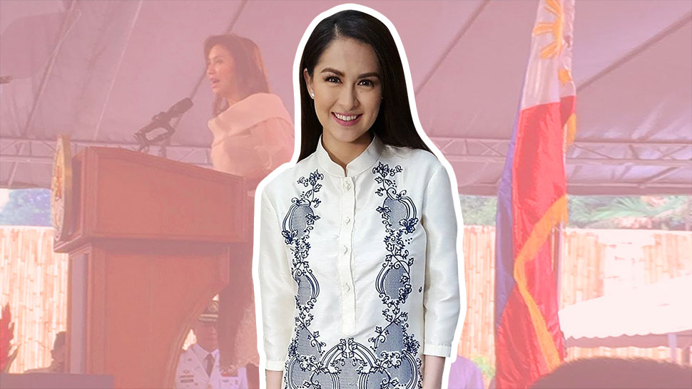 Marian Rivera Is A Scene-stealer At The Vice President's Inauguration