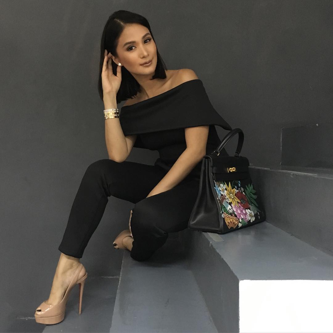 Heart Evangelista Has A Newfound Obsession For All Black Ootds