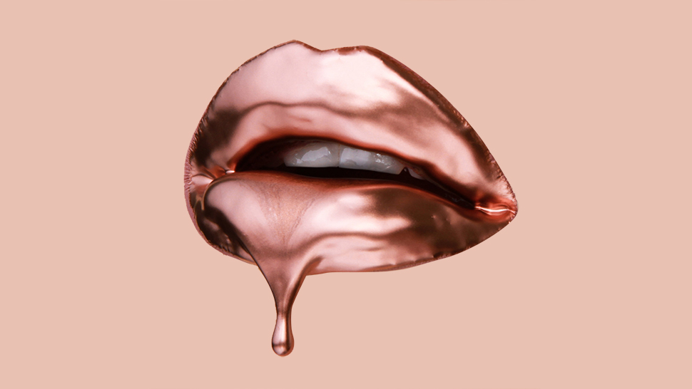 The Glossy Lip We Love Just Got A Metallic Makeover