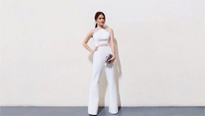 Elisse Joson's Sleek White Jumpsuit, And More From This Week's Top Celebrity Ootds