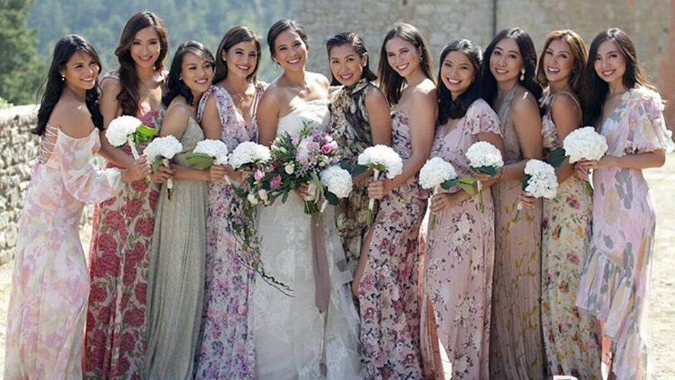 What The It Girls Wore To Isabelle Daza And Adrien Semblat's Wedding