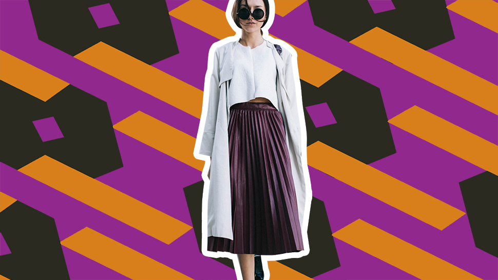 3 New and Easy Ways to Wear Pleated Skirts