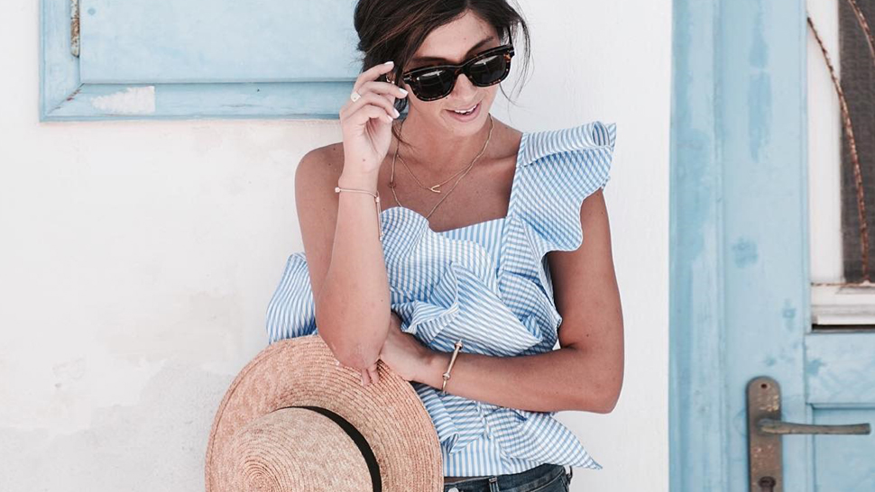 Have You Noticed How Everyone Seems To Be Wearing Blue And White Stripes Lately?