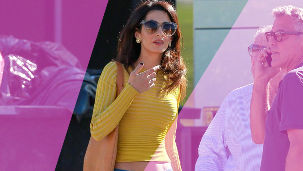 Lotd: Amal Clooney Shows Us How To Rock Floral Flares