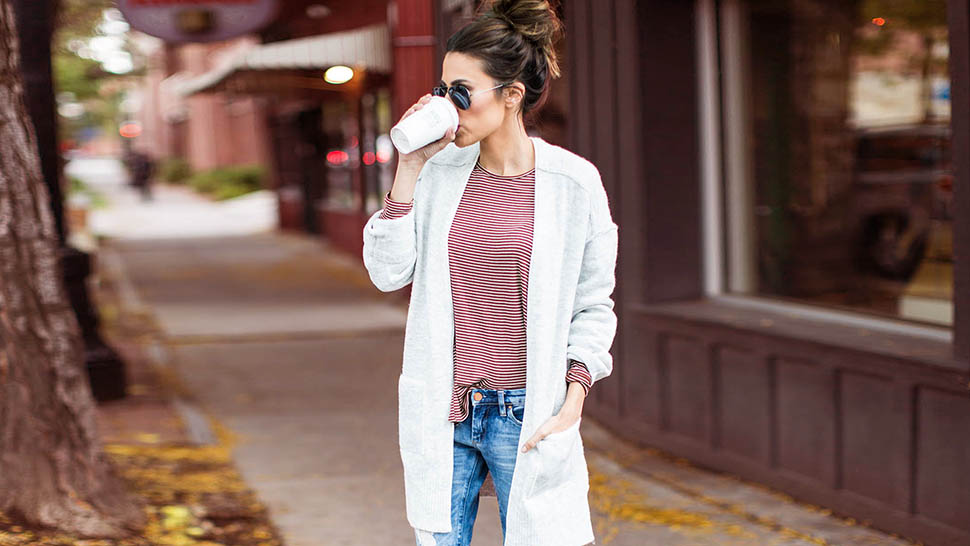 3 Cool Ways To Style Your Oversized Cardigan