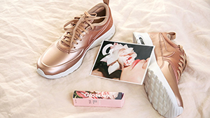 This Rose Gold Sneaker Is A Fashion Girl's Dream Come True