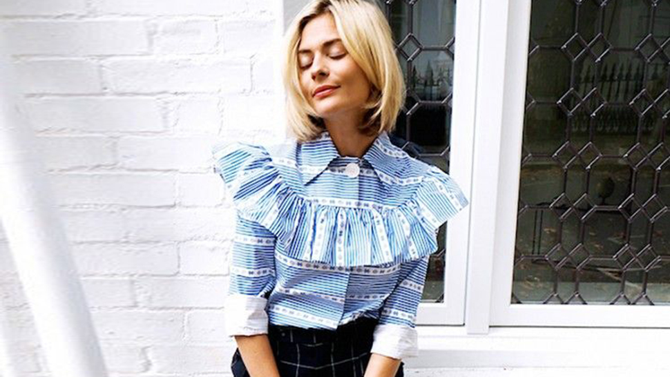 How To Wear The Ruffled Top