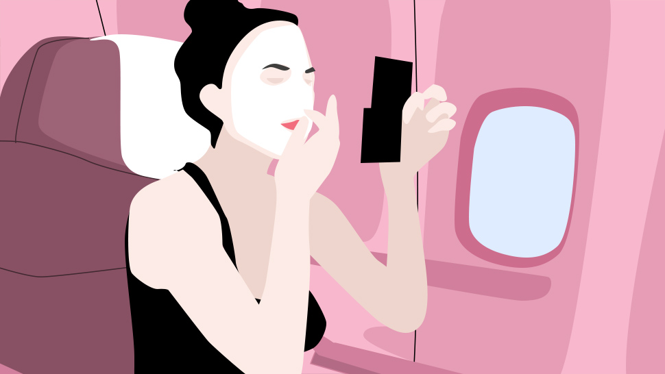 Here's Why You Need To Put On A Face Mask During A Long-haul Flight