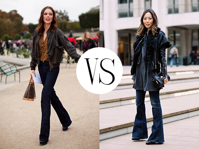 Bootcut vs. Flare 👉🏼 which would you wear? #bootcutjeans